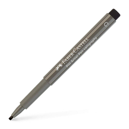 Faber-Castell Tuschestift Pitt Artist Pen Calligraphy, 2,5 mm, warmgrau IV