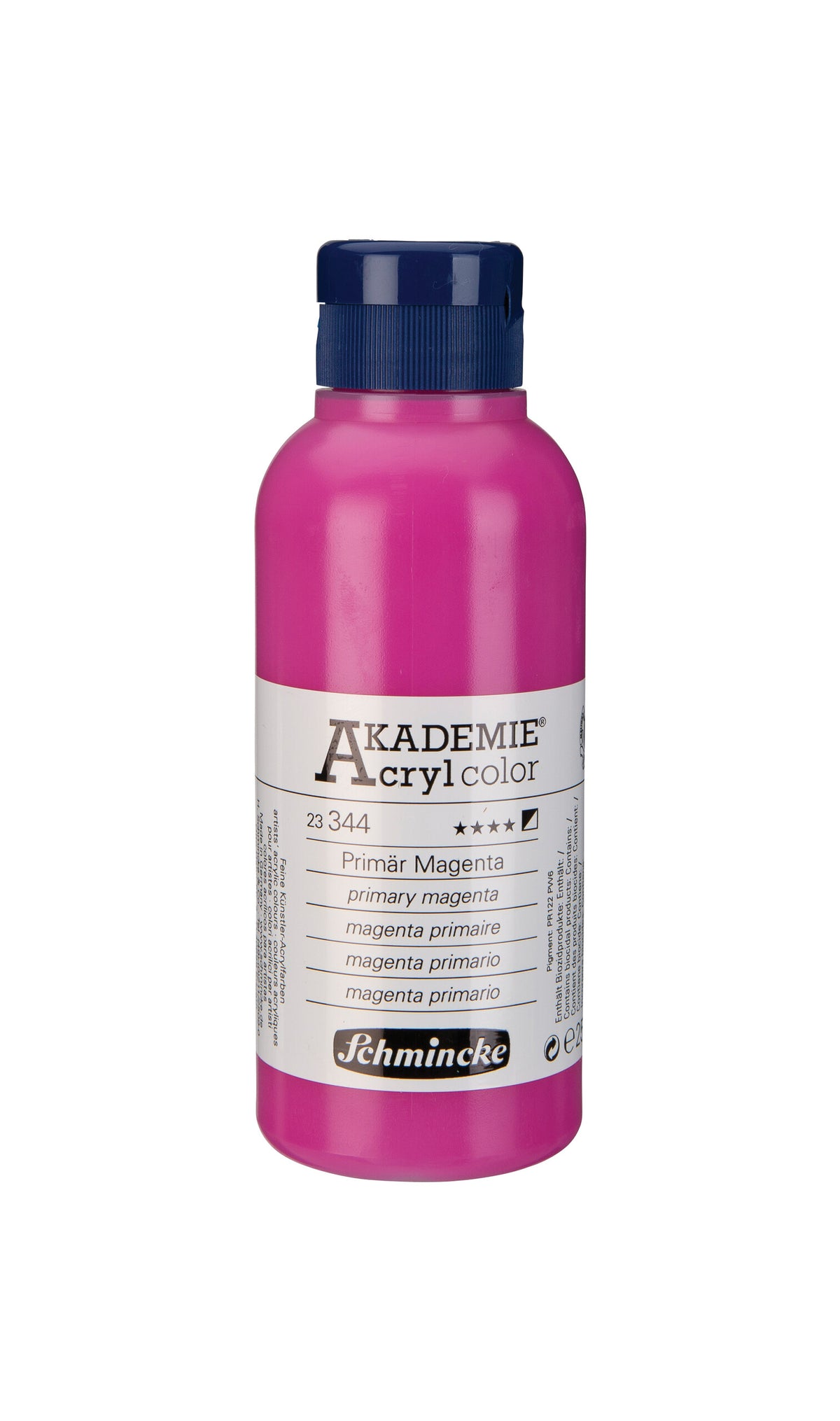 AKADEMIE Acryl color 250ml Primär Magenta