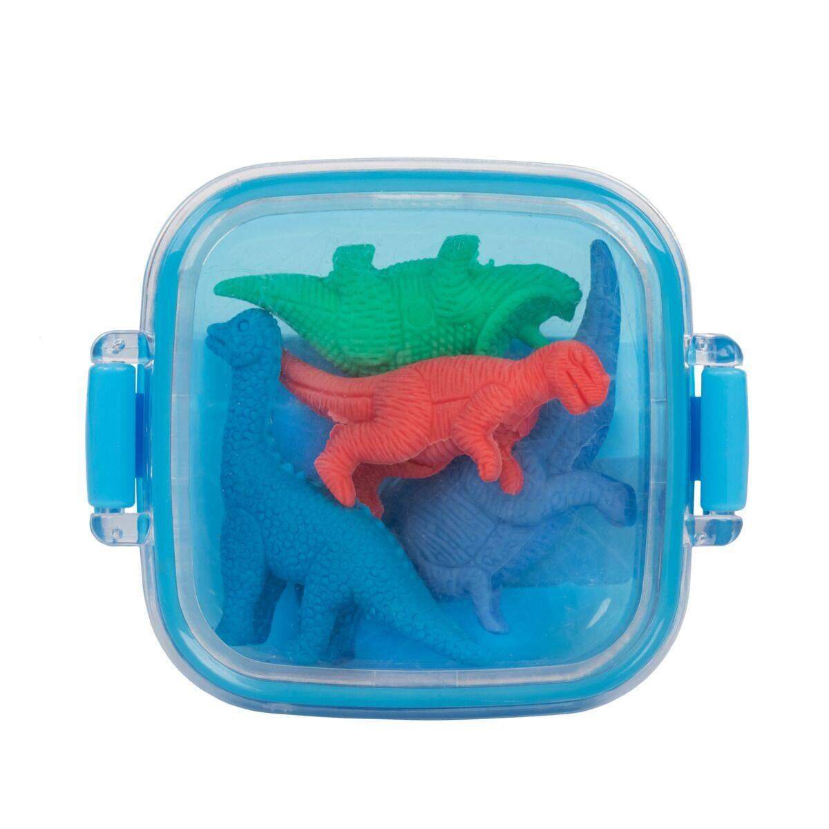 Idena Radierer Dinosaurier 4 Stück Box