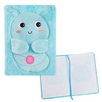 Idena Notizbuch Fluffy Raupe liniert 80 Blatt 80g/m² DIN A5