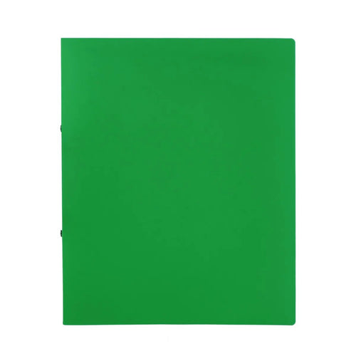 Idena Ringbuch aus Kunststoff 2 Ringe grün DIN A4 Rückenbreite 2cm
