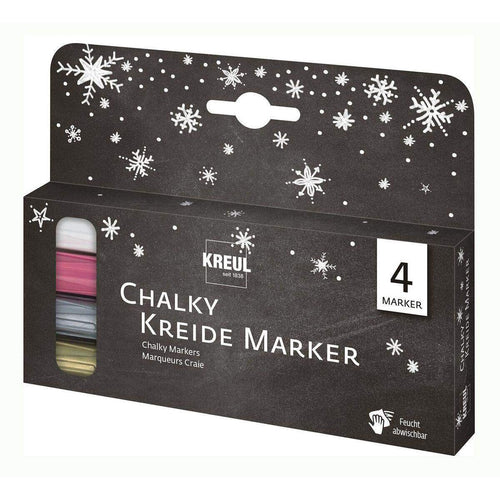 KREUL Chalky Kreidemarker 4er Set