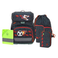 Lässig Schulranzen Set 6-teilig Light Unique Fussball Dunkelblau 21 Liter