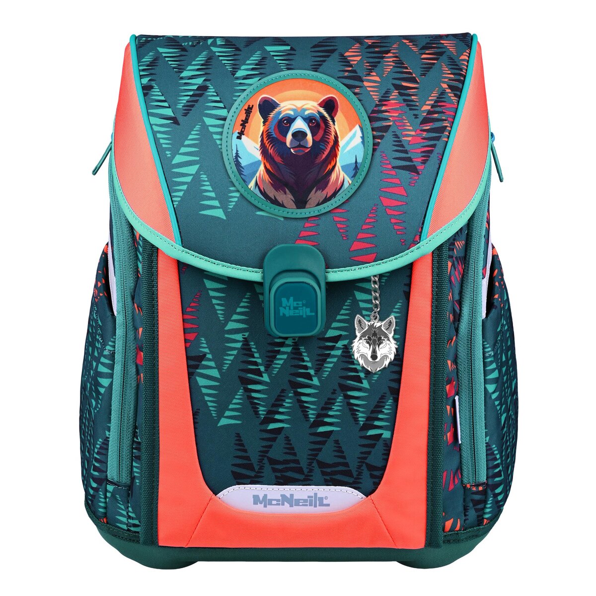 McNeill Primo Bear 9-teiliges Schulranzen Set 19 Liter