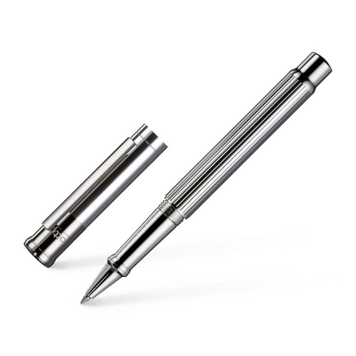 ottohutt design01 Füllfederhalter Matt Blau Ruthenium 13,5 cm