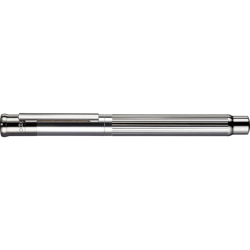 ottohutt design01 Füllfederhalter Matt Blau Ruthenium 13,5 cm
