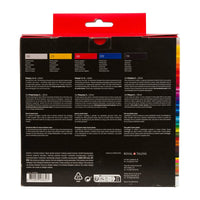 Royal Talens Amsterdam Standard Series Acrylfarben Mischset Primärfarben 5 x 120 ml