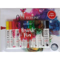 Royal Talens Ecoline Brushpen 15er + Papier