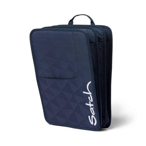 Satch Heftebox Triple Flex Blau, DIN A4