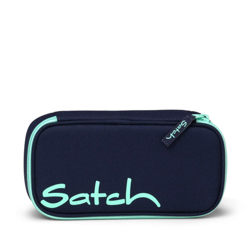Satch Schlamperbox Ocean Mint blau türkis 22 x 6 x 10 cm