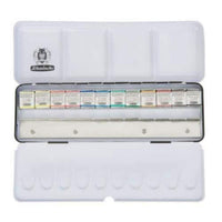 Schmincke Horadam Aquarell Kasten 12 1/2 +12 leere