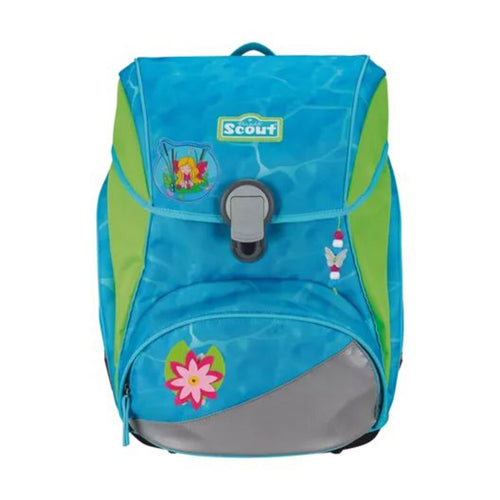 Scout Schulranzen-Set 4-teilig Alpha DIN Water Lily