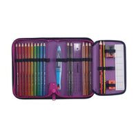 Scout Schulranzen-Set Alpha Set Movie Star Pink Pixel
