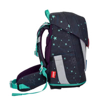Scout Schulranzen-Set 4-teilig Sunny II LED Sternenhimmel
