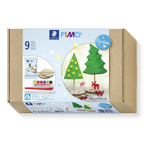 STAEDTLER® FIMO®air 81 SET Lufttrocknende Modelliermasse, Set "Christmas"
