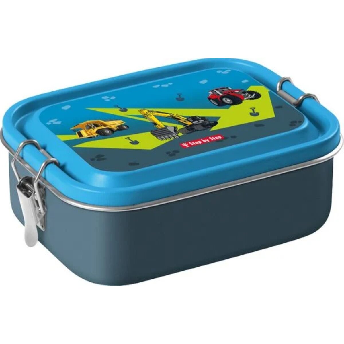 Edelstahl-Lunchbox "Vehicle"