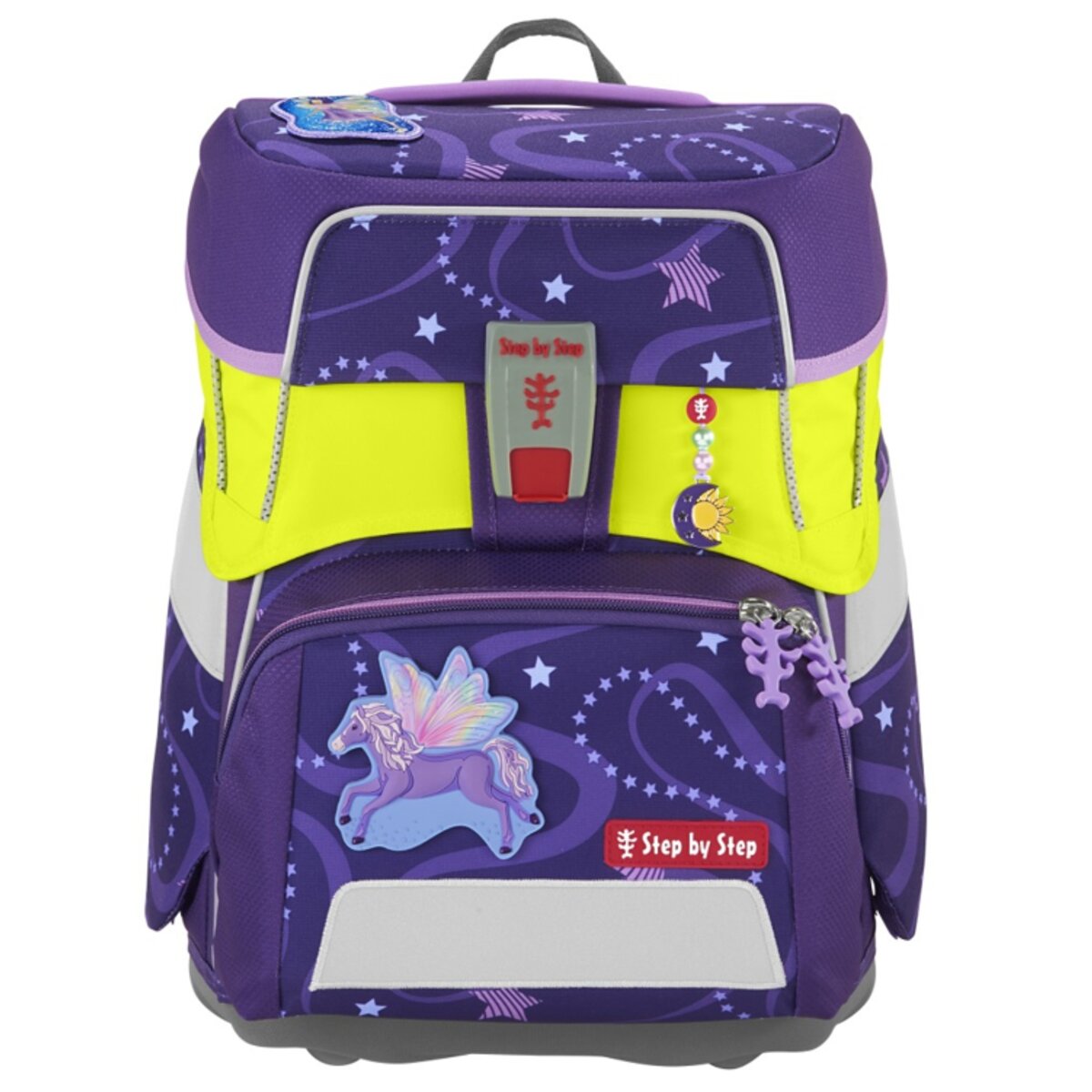 LED Neon Pull-Over für die Schulranzenmodelle SPACE, CLOUD & 2IN1 PLUS,gelb