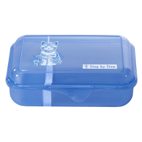 Step by Step Lunchbox "Cat Lilly", Blau