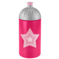 Trinkflasche SBS Glamour Star pink