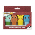Pokemon Textmarker 4 Stück